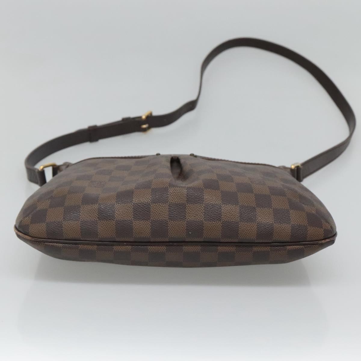 LOUIS VUITTON Damier Ebene Bloomsbury PM Shoulder Bag N42251 LV Auth BA1577