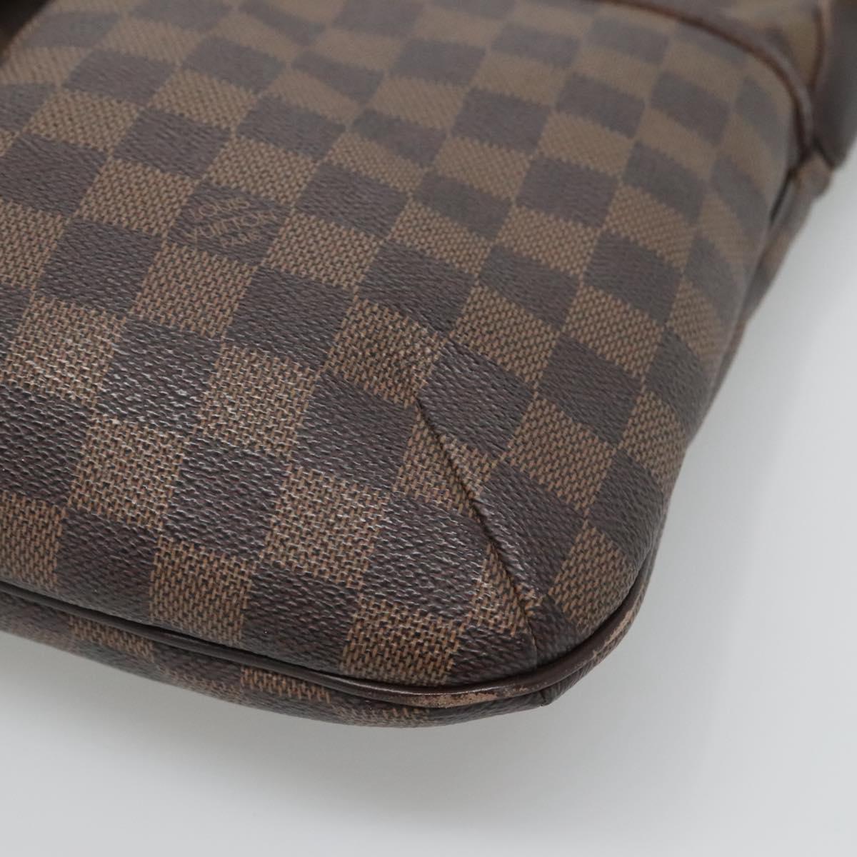 LOUIS VUITTON Damier Ebene Bloomsbury PM Shoulder Bag N42251 LV Auth BA1577