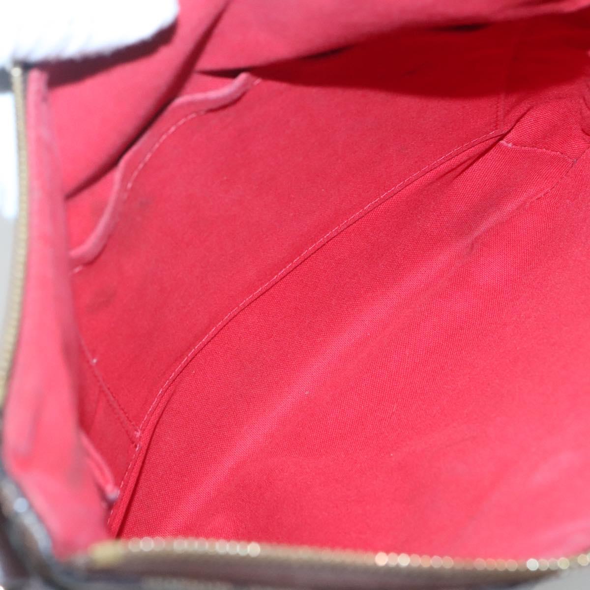 LOUIS VUITTON Damier Ebene Bloomsbury PM Shoulder Bag N42251 LV Auth BA1577