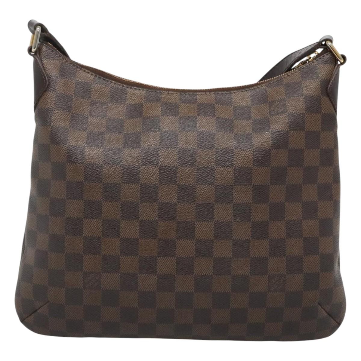 LOUIS VUITTON Damier Ebene Bloomsbury PM Shoulder Bag N42251 LV Auth BA1577