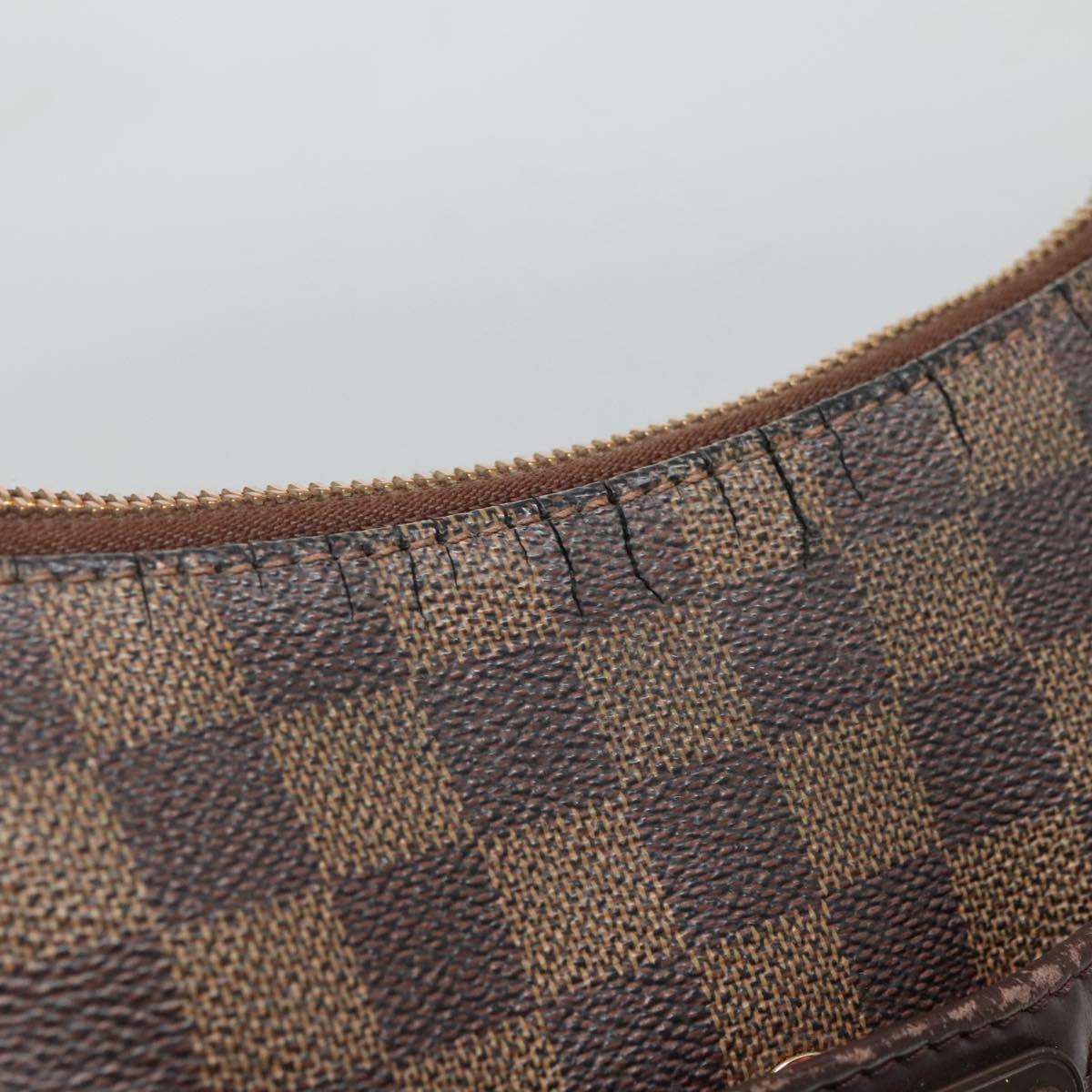 LOUIS VUITTON Damier Ebene Bloomsbury PM Shoulder Bag N42251 LV Auth BA1577