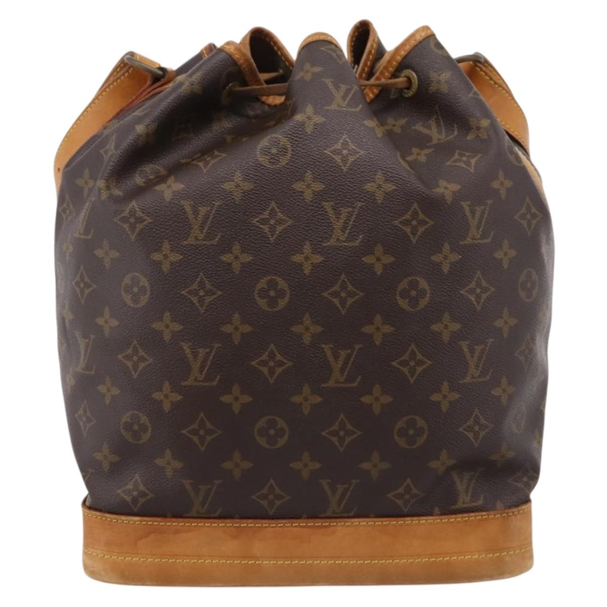 LOUIS VUITTON Monogram Noe Shoulder Bag M42224 LV Auth BA15770