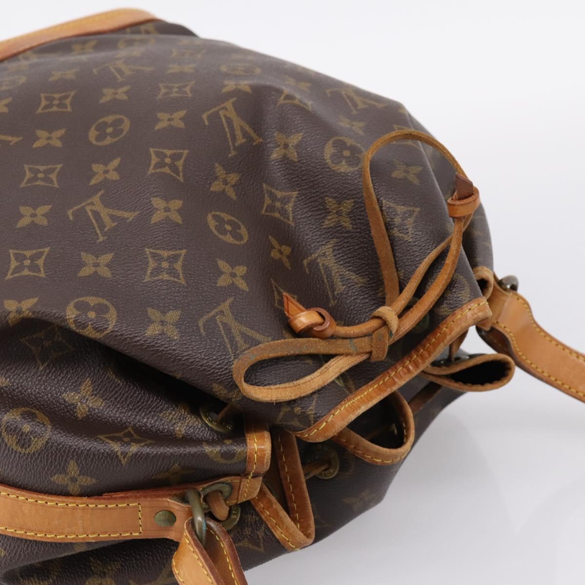 LOUIS VUITTON Monogram Noe Shoulder Bag M42224 LV Auth BA15770