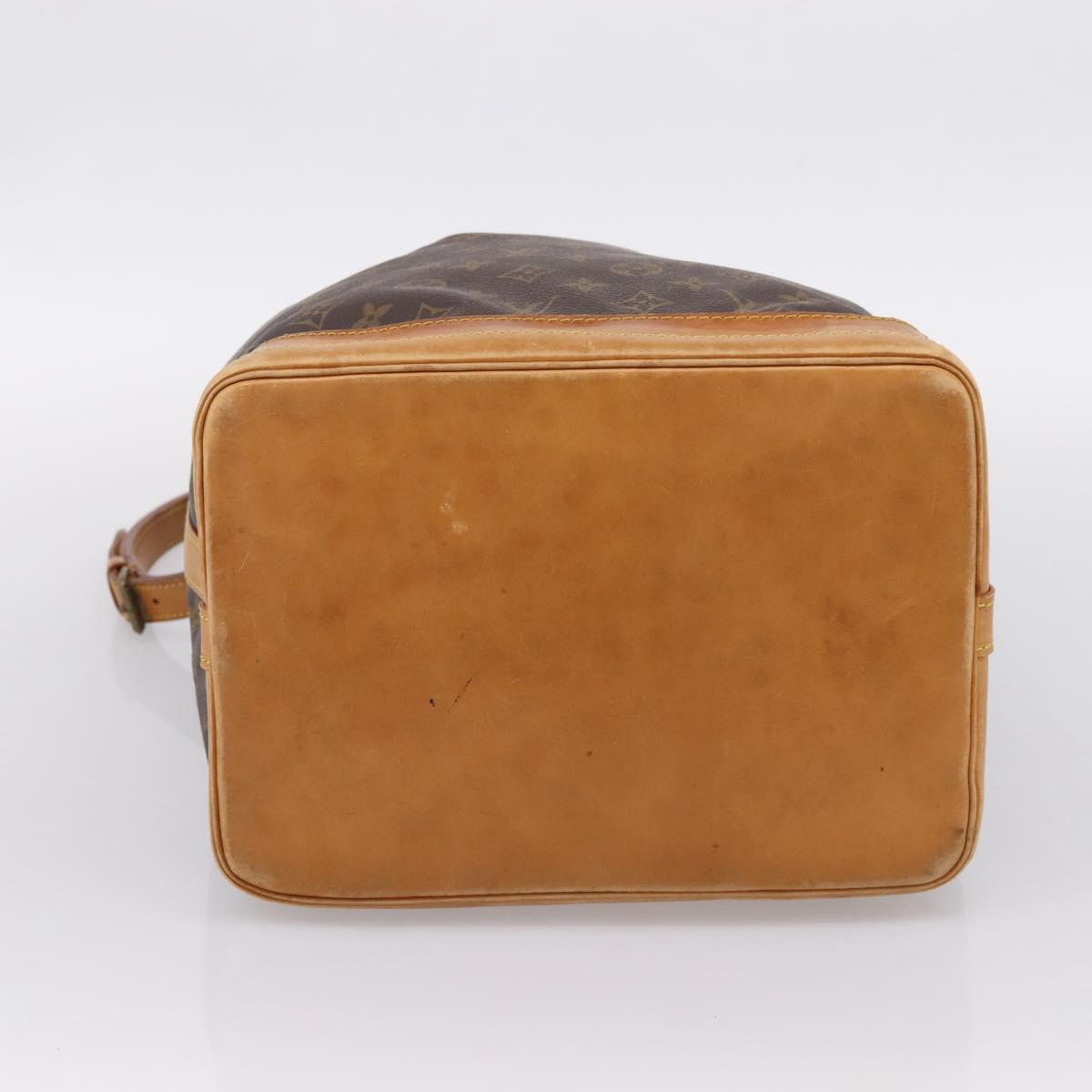 LOUIS VUITTON Monogram Noe Shoulder Bag M42224 LV Auth BA15770