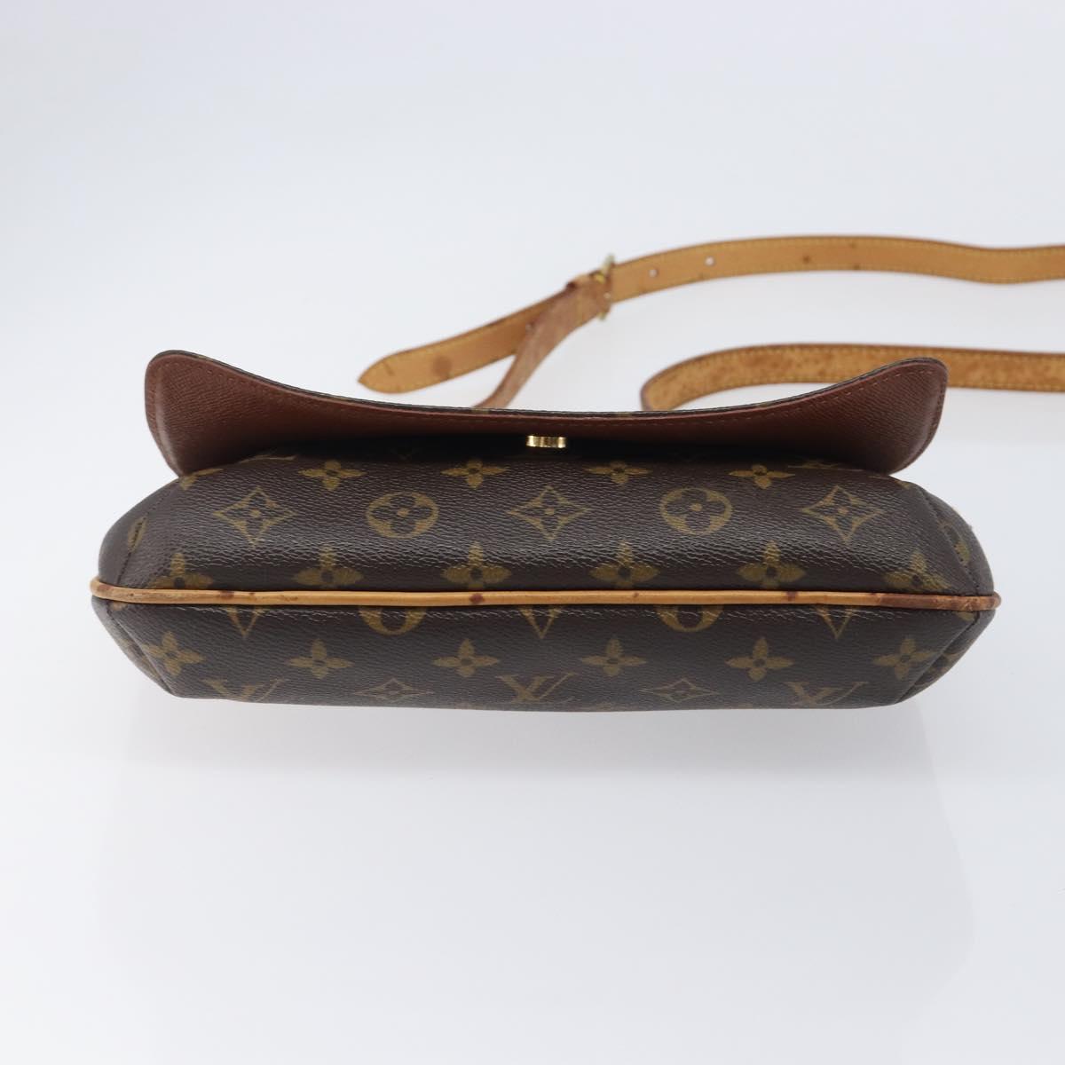 LOUIS VUITTON Monogram Musette Tango Long Strap Bag M51388 LV Auth BA15772
