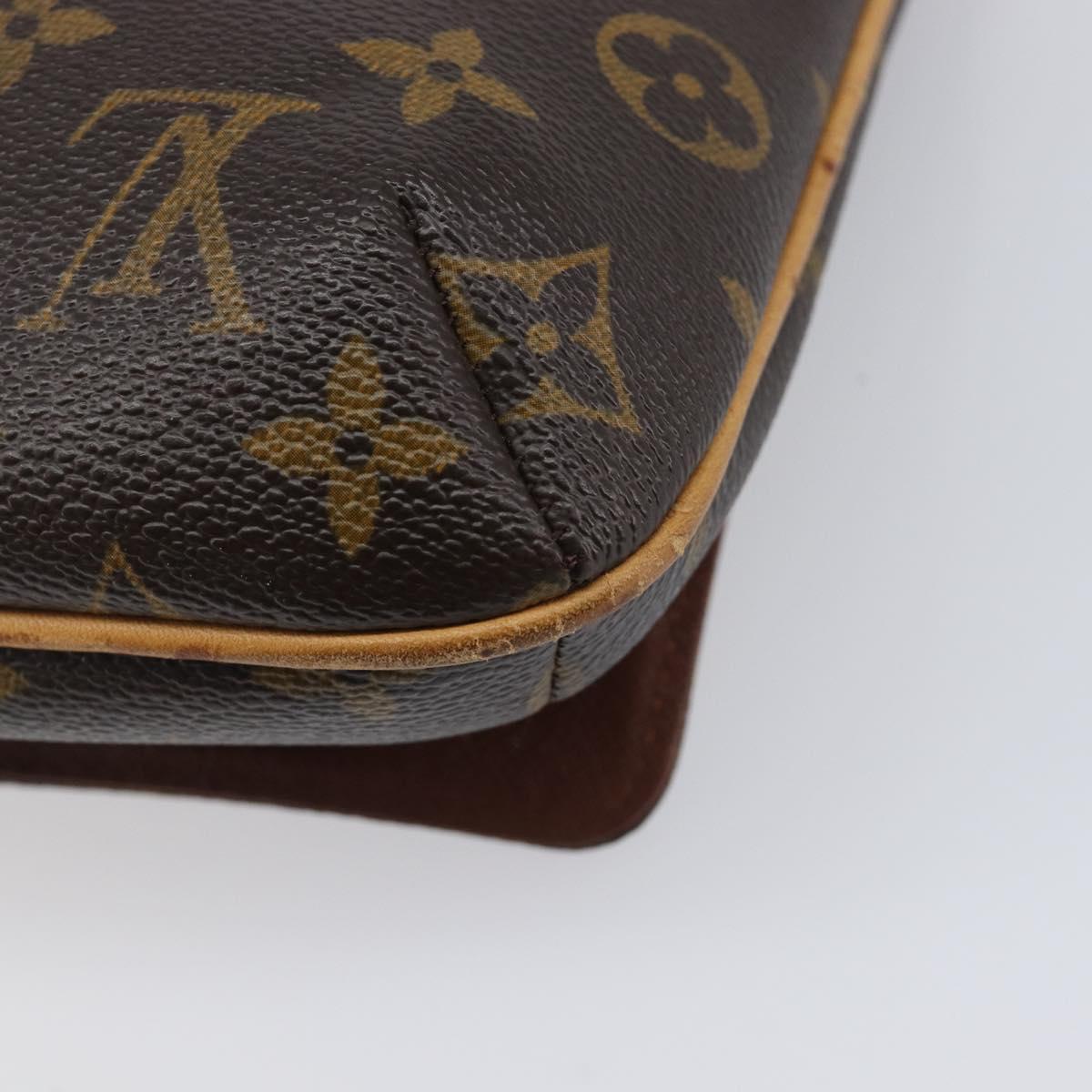 LOUIS VUITTON Monogram Musette Tango Long Strap Bag M51388 LV Auth BA15772