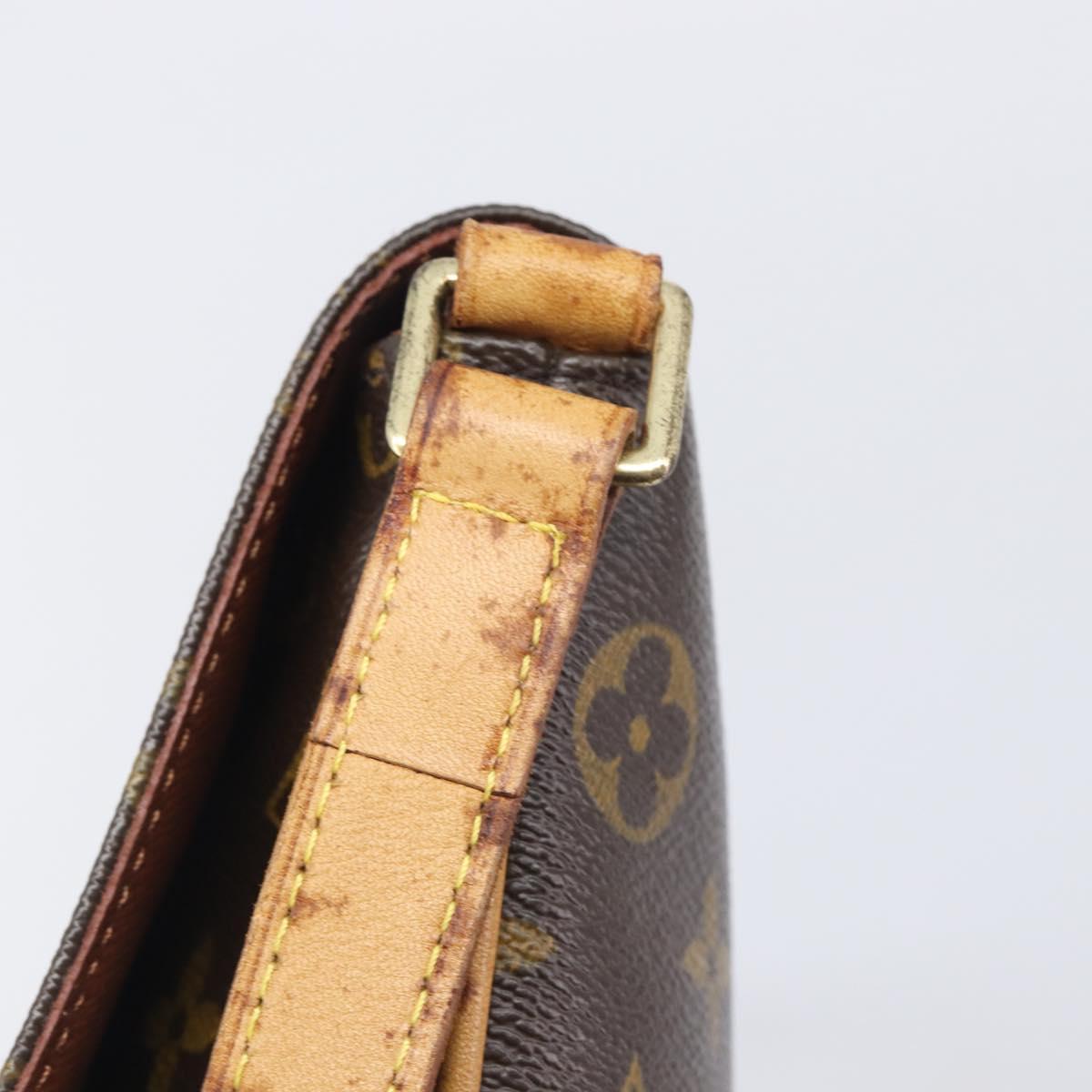 LOUIS VUITTON Monogram Musette Tango Long Strap Bag M51388 LV Auth BA15772