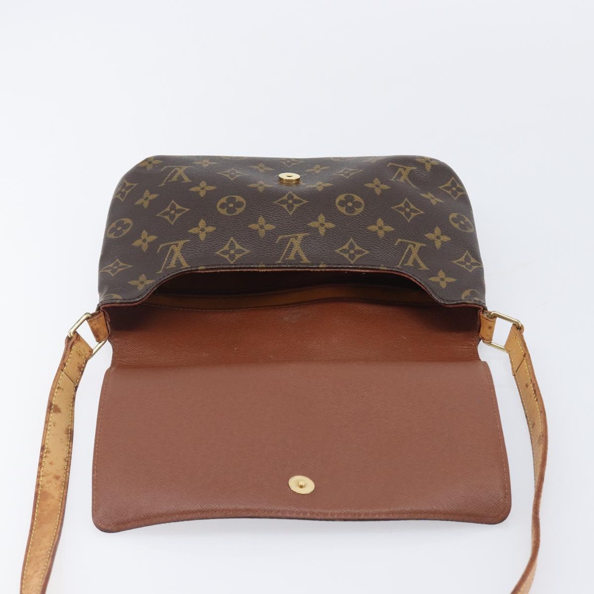 LOUIS VUITTON Monogram Musette Tango Long Strap Bag M51388 LV Auth BA15772