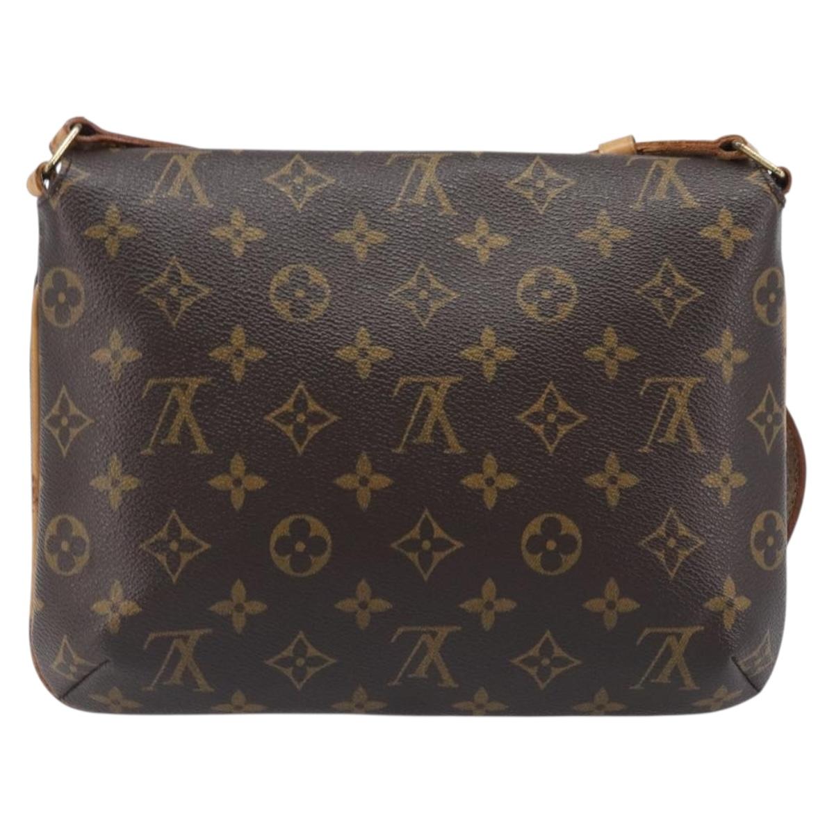 LOUIS VUITTON Monogram Musette Tango Long Strap Bag M51388 LV Auth BA15772