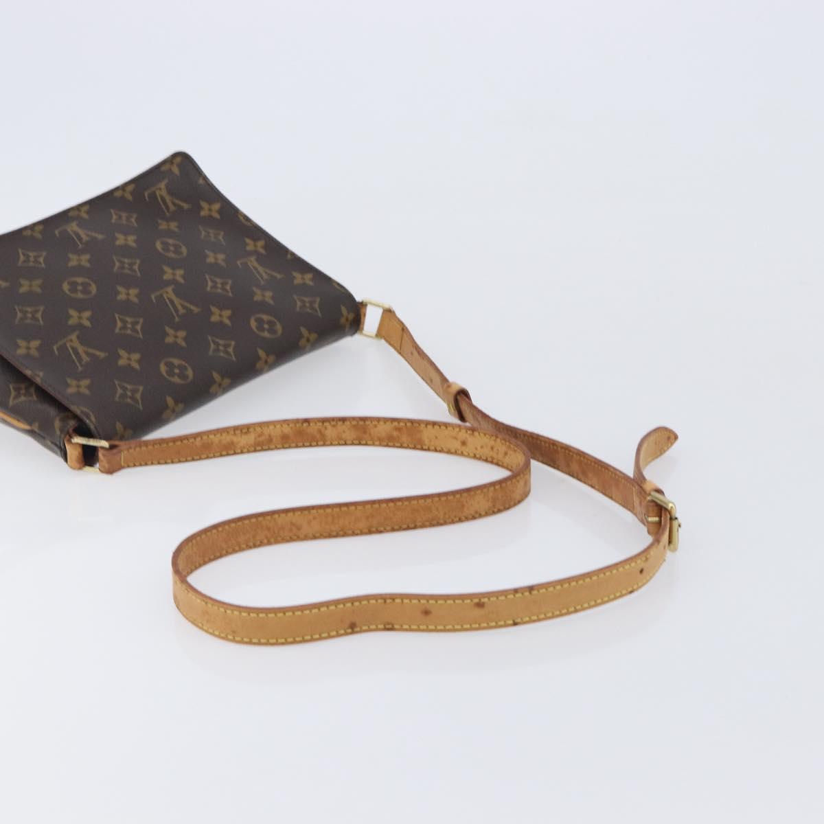 LOUIS VUITTON Monogram Musette Tango Long Strap Bag M51388 LV Auth BA15772