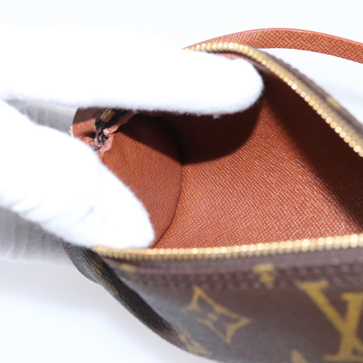 LOUIS VUITTON Monogram Papillon Pouch LV Auth BA15780A