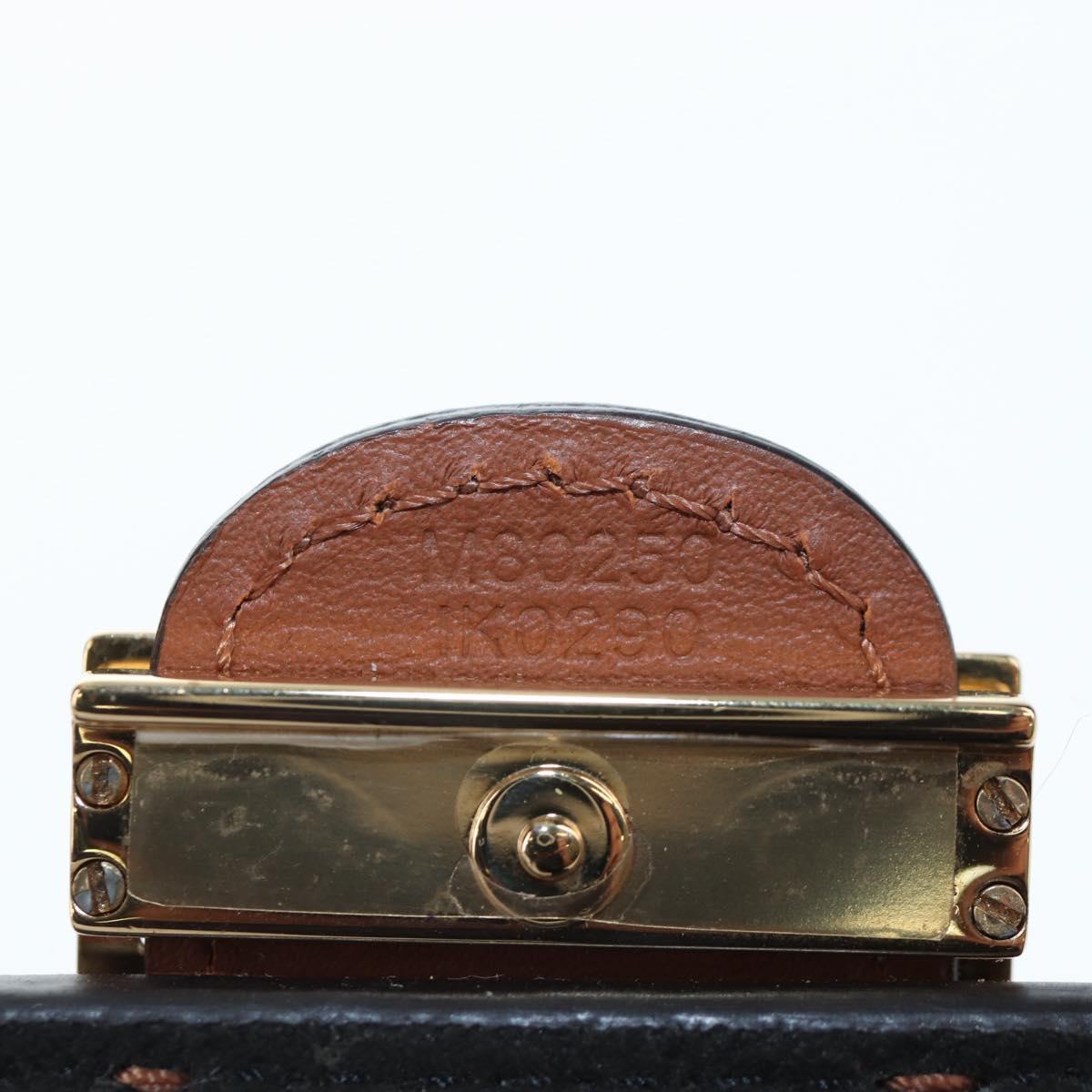 LOUIS VUITTON Monogram Reverse Micro Dauphine Bag M80250 LV Auth BA15782M