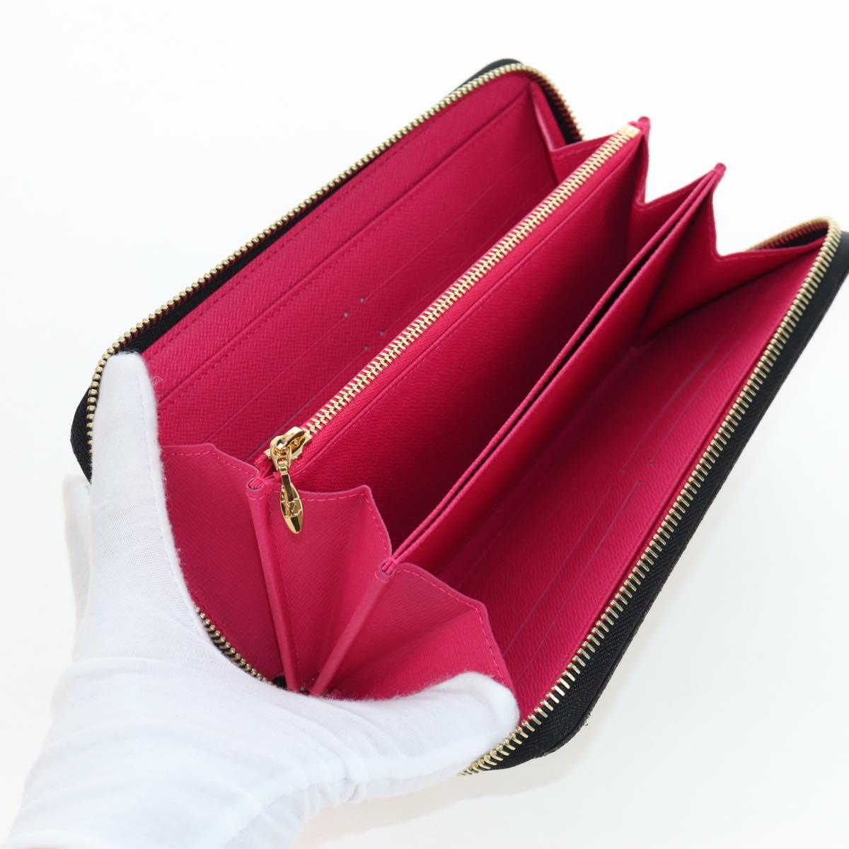 LOUIS VUITTON Monogram Multicolor Zippy Wallet Wallet M60050 LV Auth BA15783V