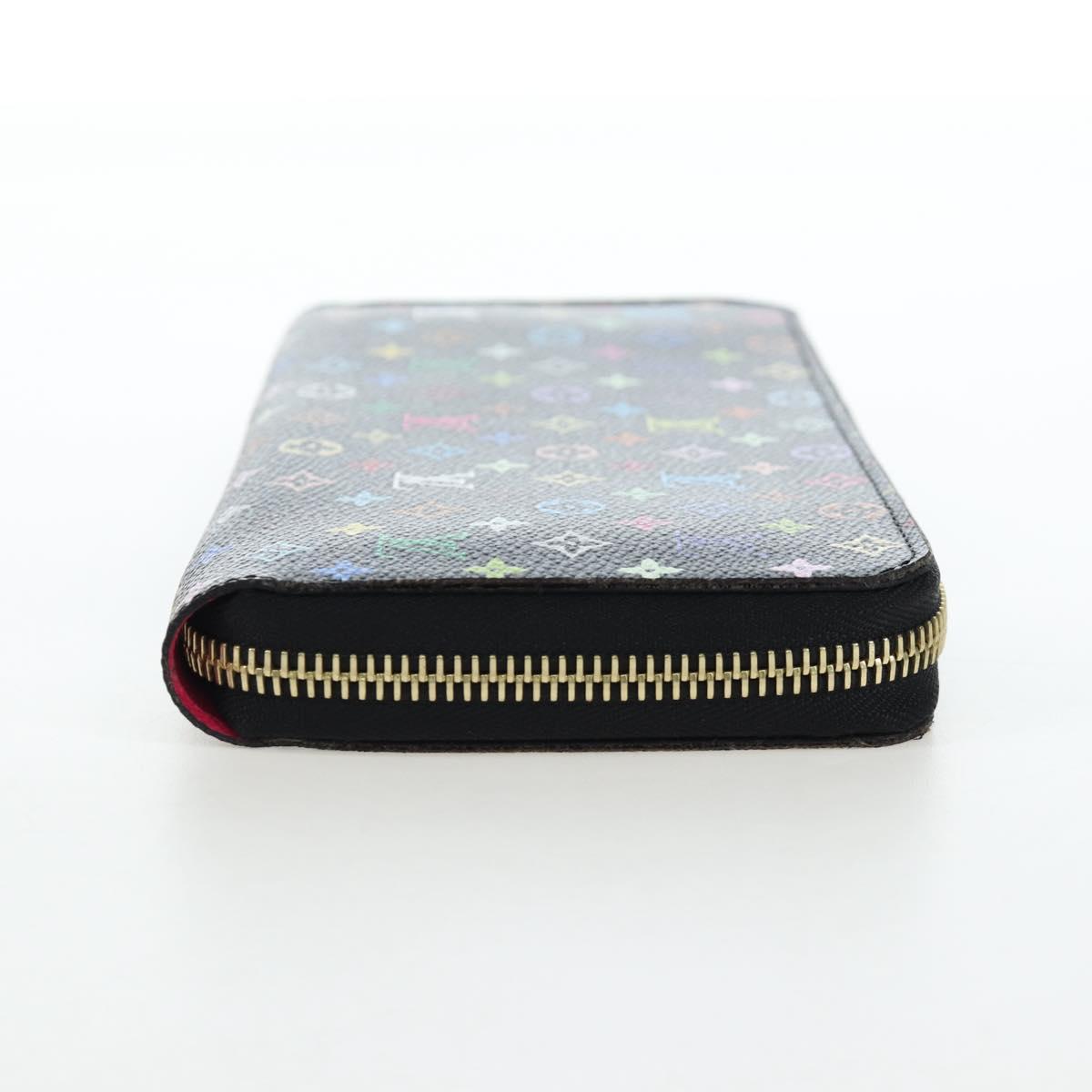 LOUIS VUITTON Monogram Multicolor Zippy Wallet Wallet M60050 LV Auth BA15783V
