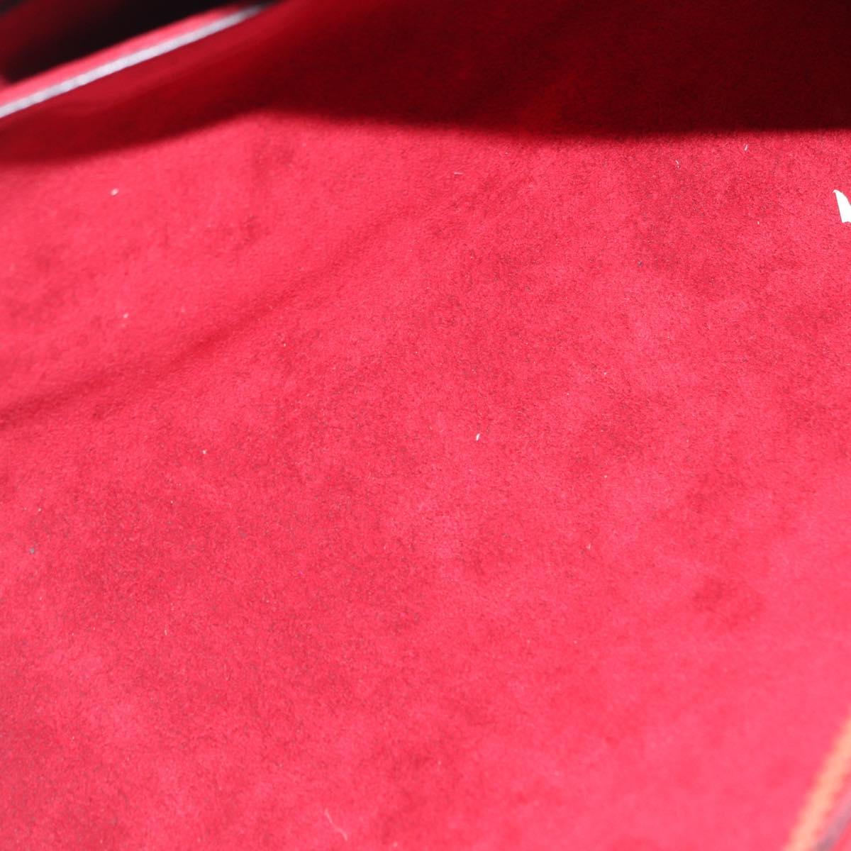 LOUIS VUITTON Epi Soufflot Hand Bag Red M52227 LV Auth BA15785V