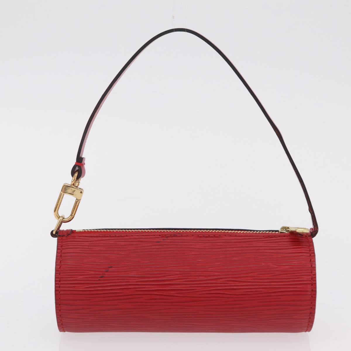 LOUIS VUITTON Epi Soufflot Hand Bag Red M52227 LV Auth BA15785V