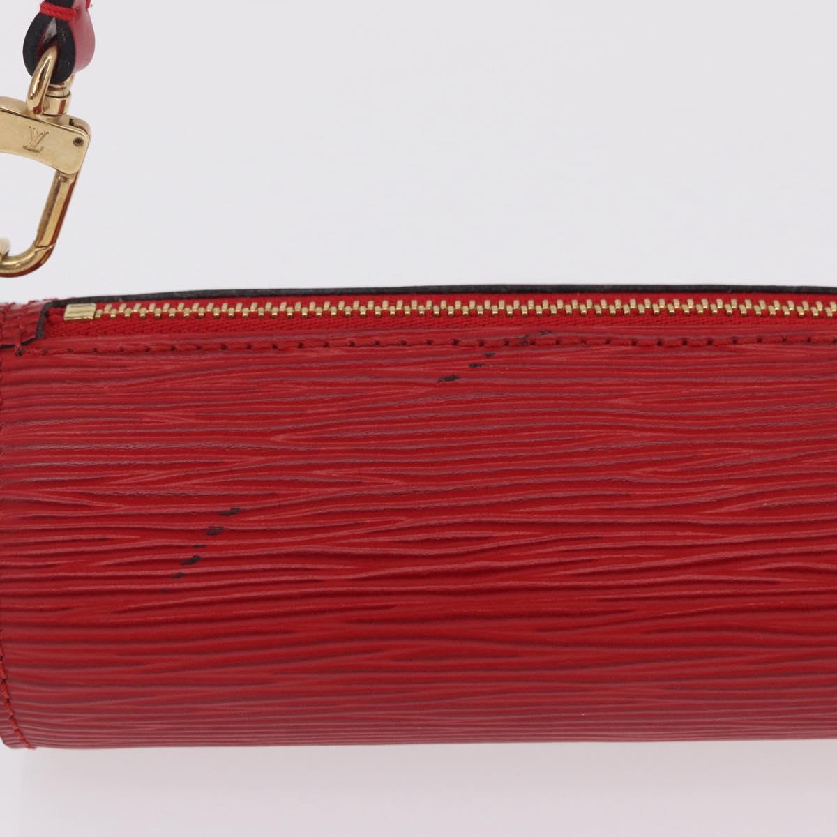 LOUIS VUITTON Epi Soufflot Hand Bag Red M52227 LV Auth BA15785V