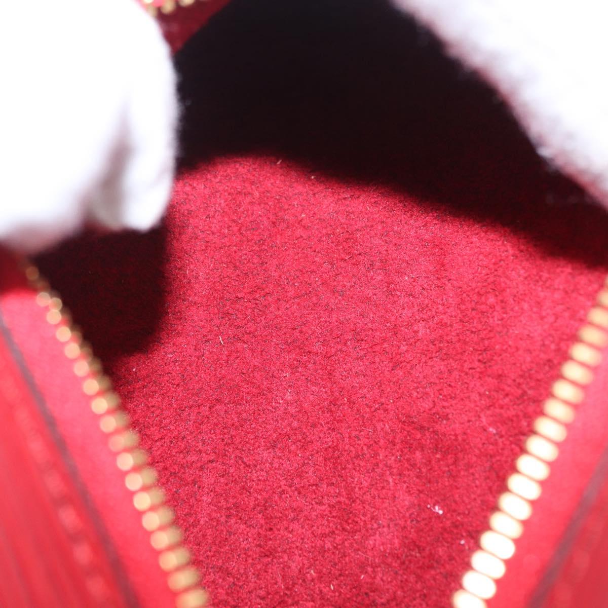 LOUIS VUITTON Epi Soufflot Hand Bag Red M52227 LV Auth BA15785V