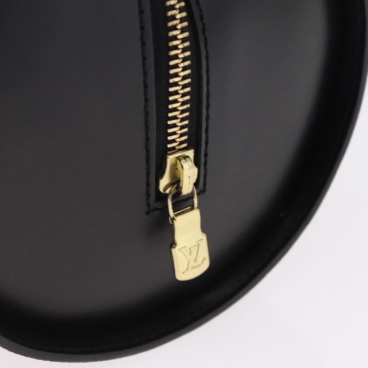 LOUIS VUITTON Epi Soufflot Hand Bag Black M52222 LV Auth BA15788V
