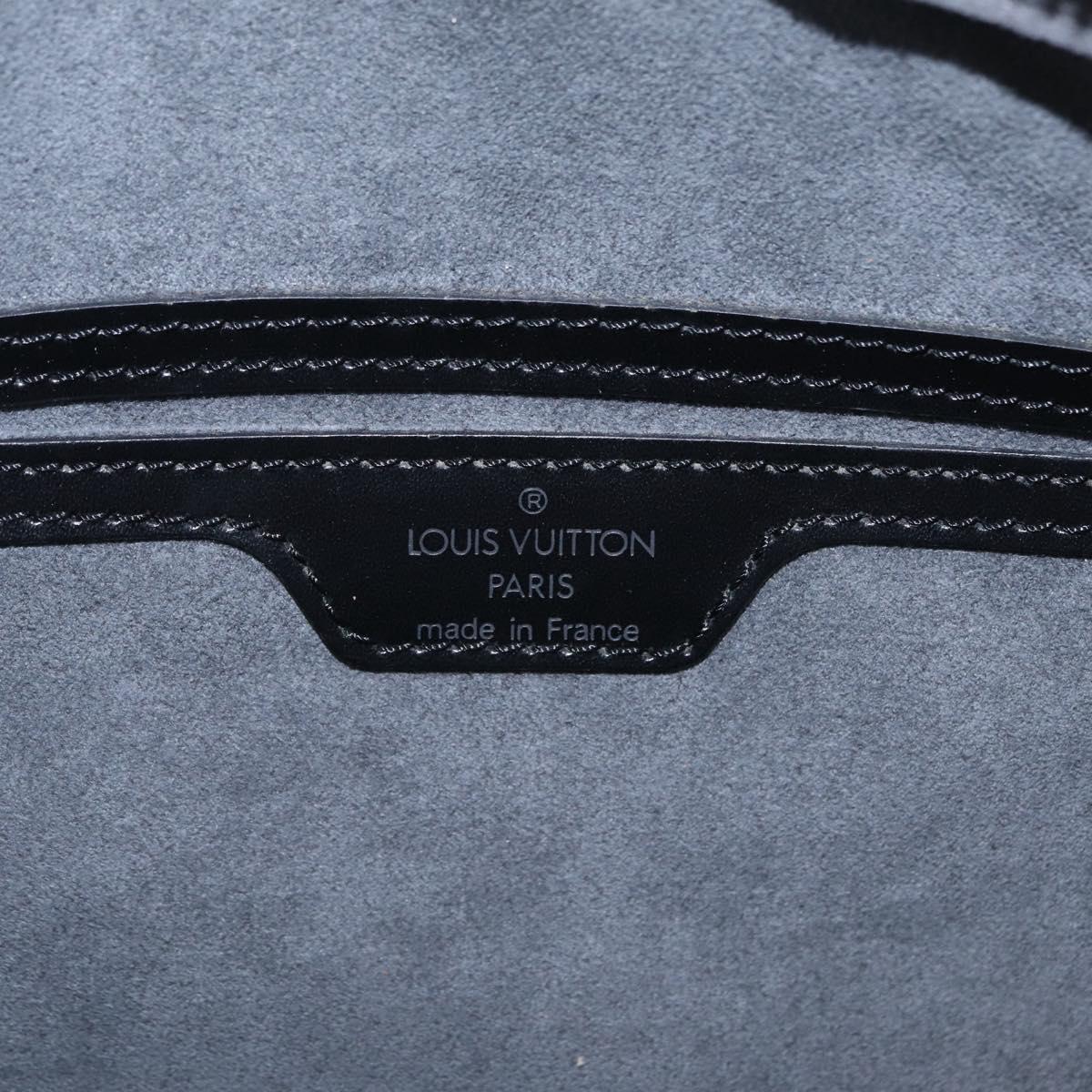 LOUIS VUITTON Epi Soufflot Hand Bag Black M52222 LV Auth BA15788V