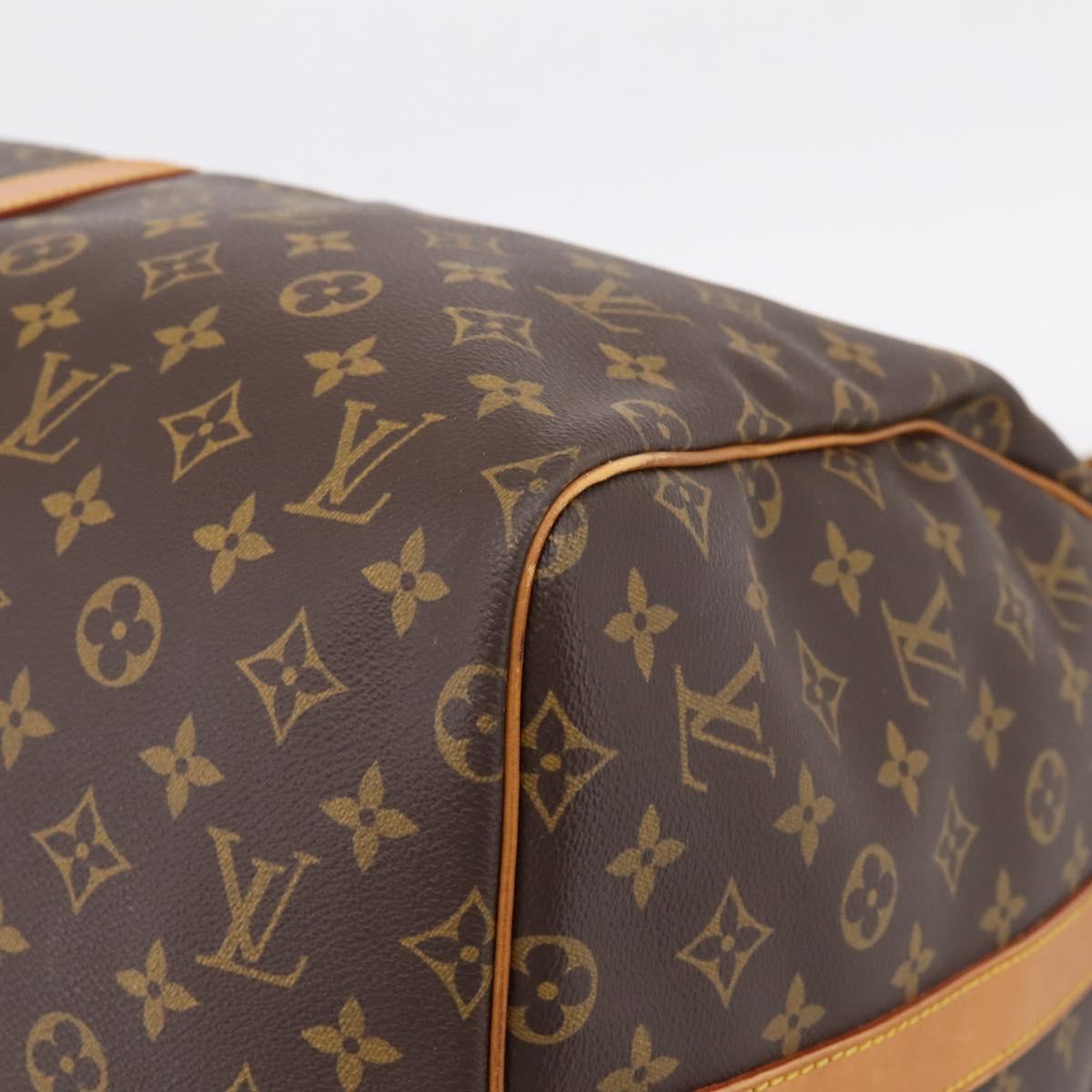 LOUIS VUITTON Monogram Keepall Bandouliere55 Boston Bag M41414 LV Auth BA15805V