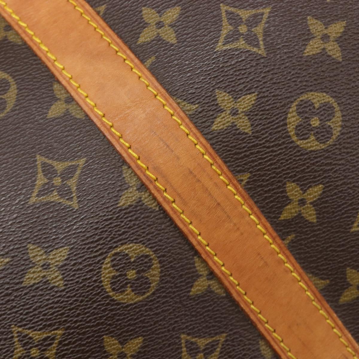 LOUIS VUITTON Monogram Keepall 60 Boston Bag M41422 LV Auth BA15807