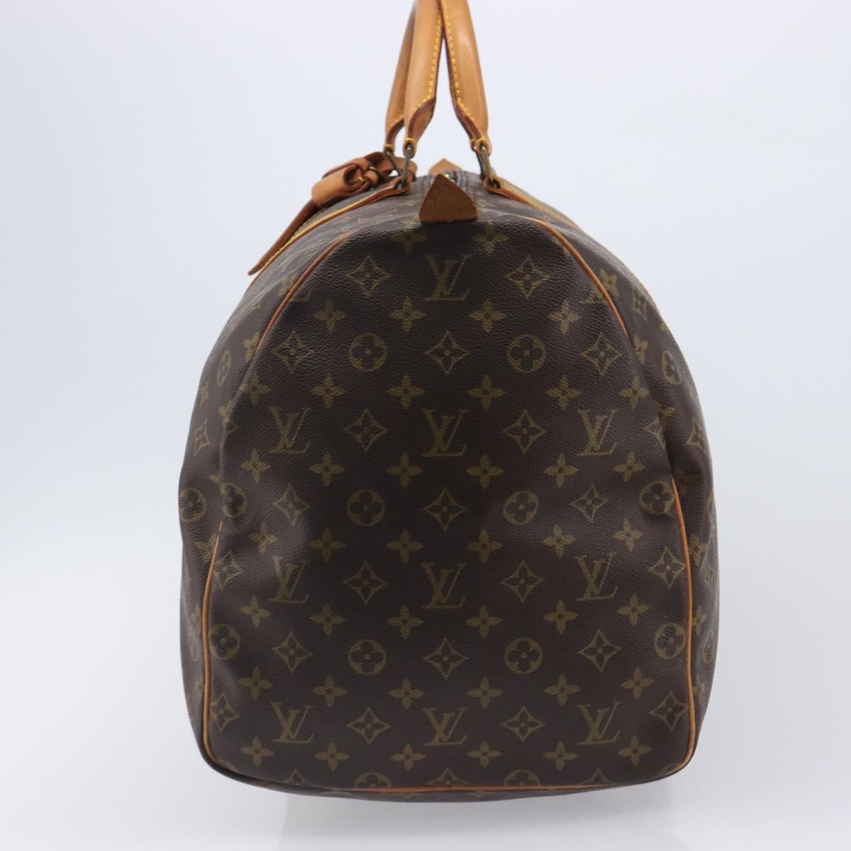 LOUIS VUITTON Monogram Keepall 60 Boston Bag M41422 LV Auth BA15807