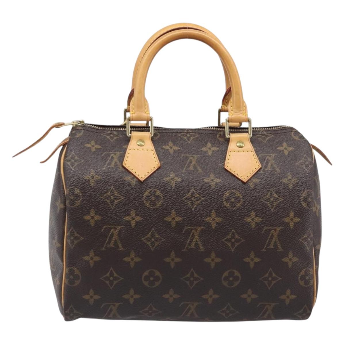 LOUIS VUITTON Monogram Speedy 25 Hand Bag M41528 LV Auth BA15810V