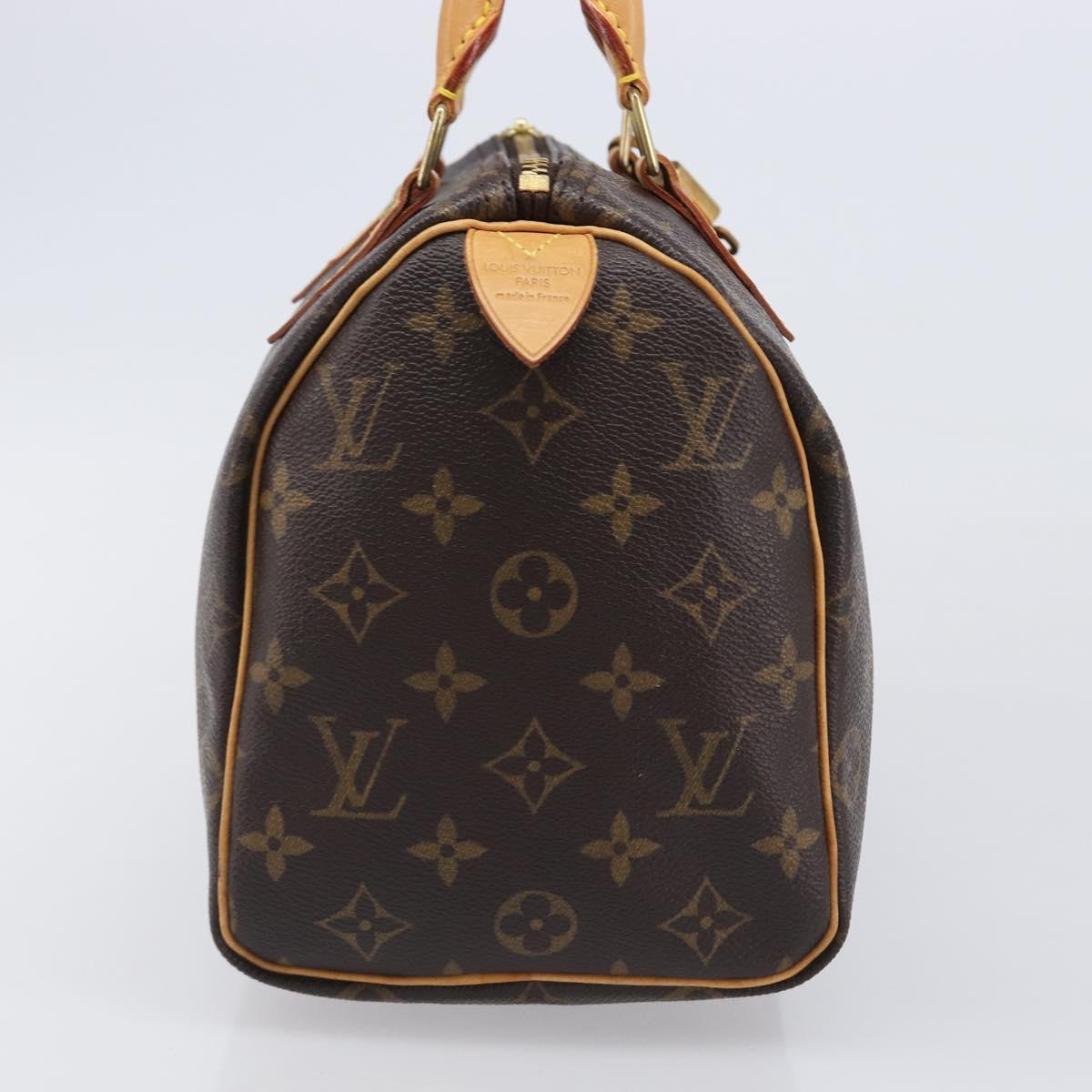 LOUIS VUITTON Monogram Speedy 25 Hand Bag M41528 LV Auth BA15810V