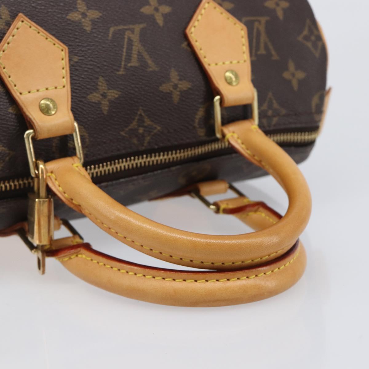 LOUIS VUITTON Monogram Speedy 25 Hand Bag M41528 LV Auth BA15810V