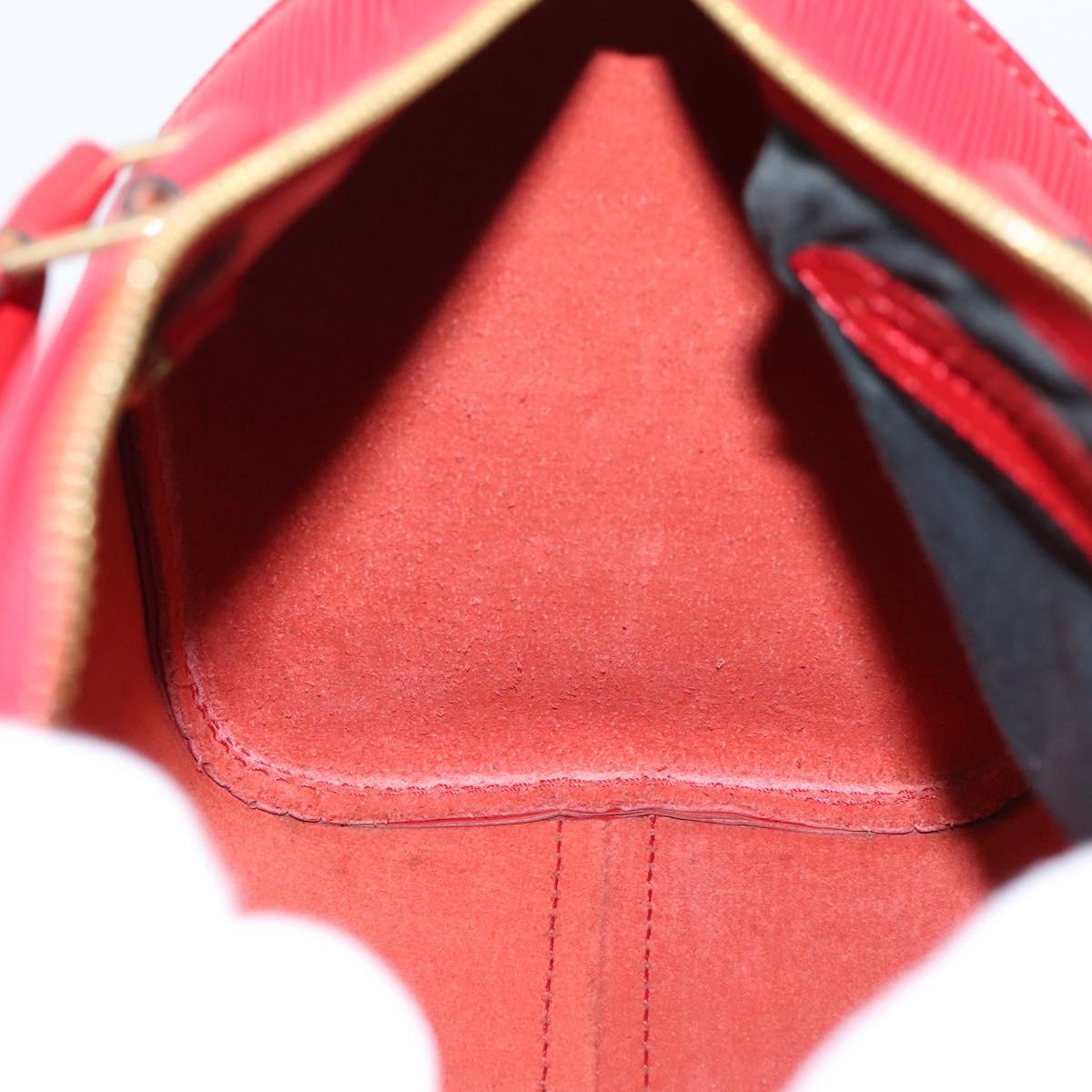 LOUIS VUITTON Epi Speedy 25 Hand Bag Castilian Red M43017 LV Auth BA15812V