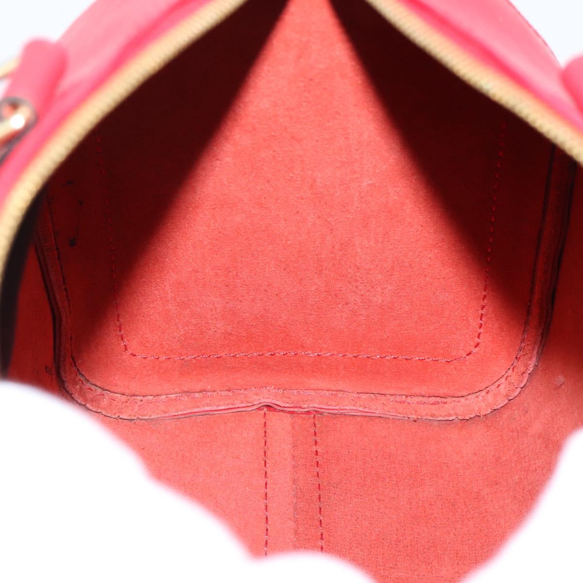 LOUIS VUITTON Epi Speedy 25 Hand Bag Castilian Red M43017 LV Auth BA15812V