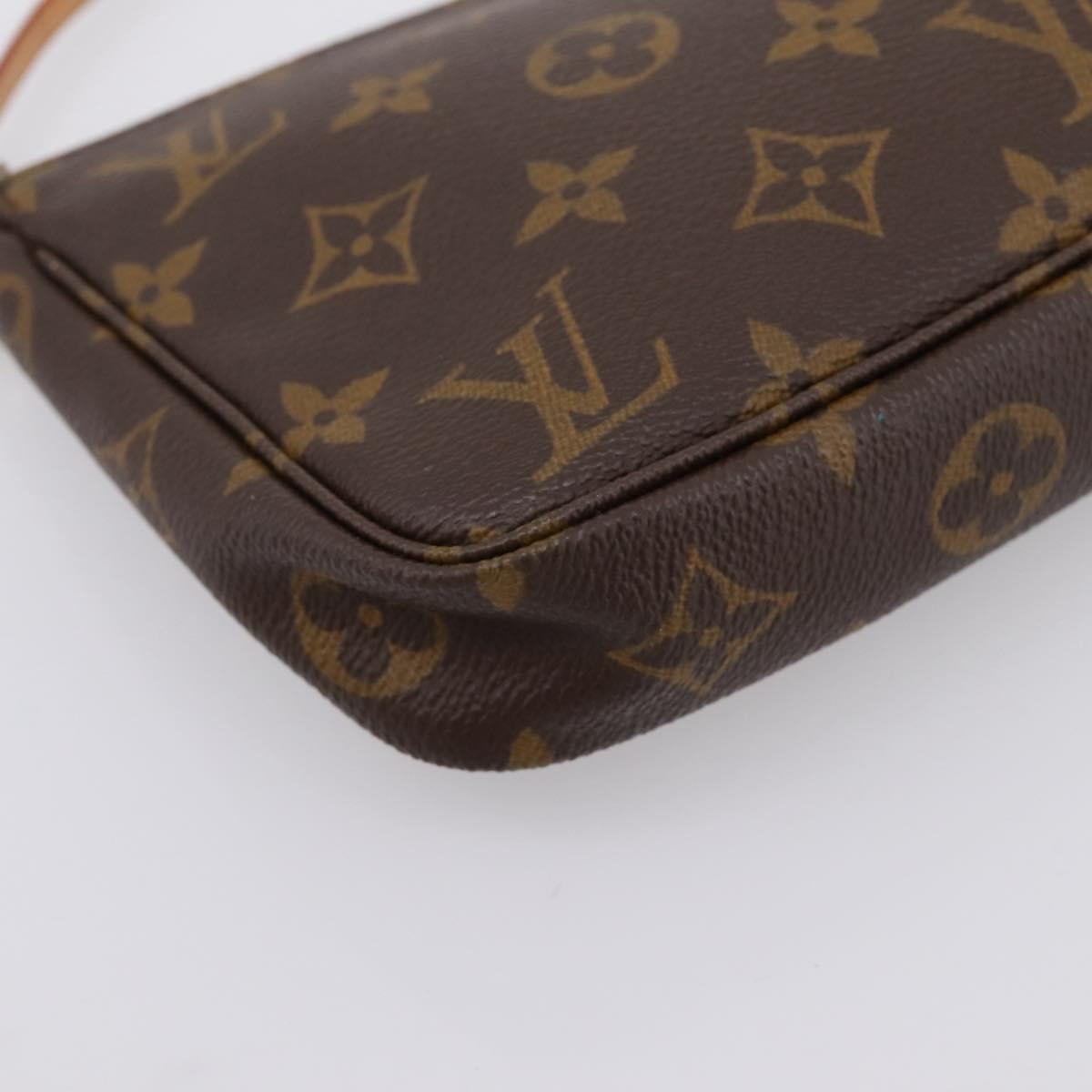 LOUIS VUITTON Monogram Pochette Accessoires Pouch M51980 LV Auth BA15816V