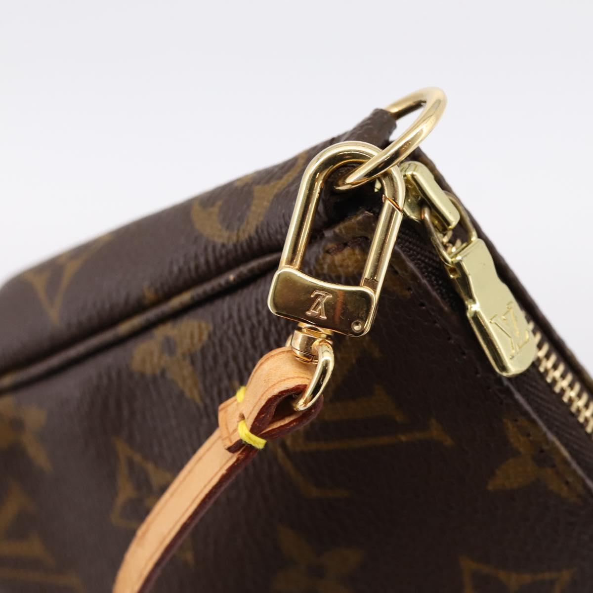 LOUIS VUITTON Monogram Pochette Accessoires Pouch M51980 LV Auth BA15816V