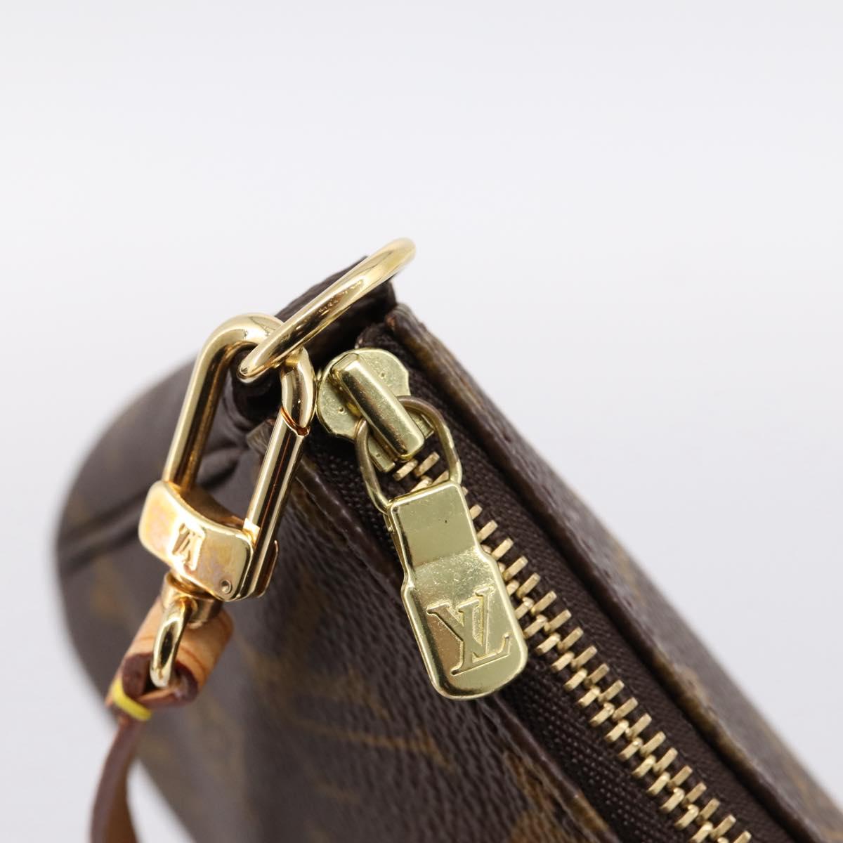 LOUIS VUITTON Monogram Pochette Accessoires Pouch M51980 LV Auth BA15816V