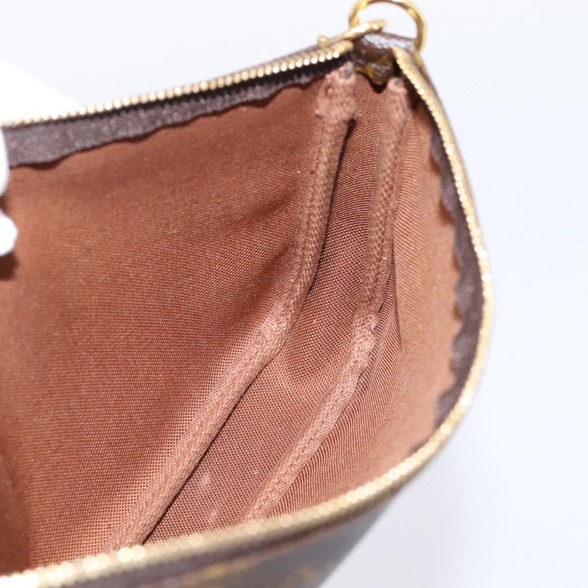 LOUIS VUITTON Monogram Pochette Accessoires Pouch M51980 LV Auth BA15816V