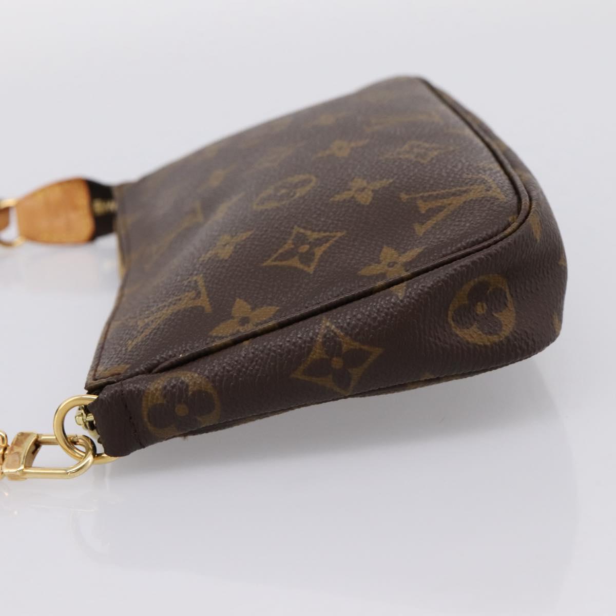 LOUIS VUITTON Monogram Pochette Accessoires Pouch M51980 LV Auth BA15816V