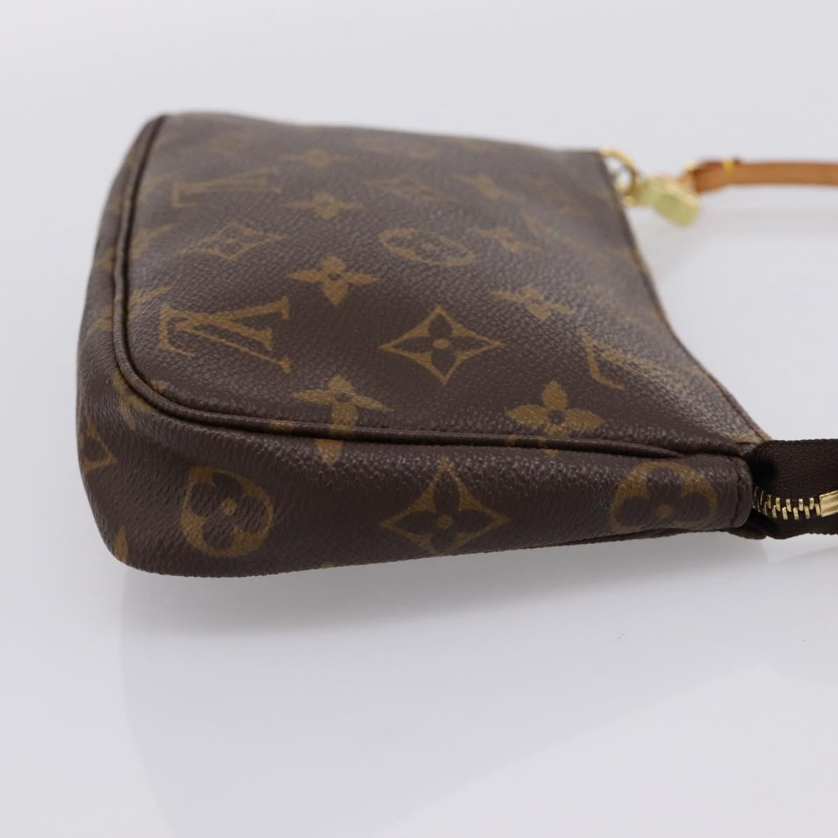 LOUIS VUITTON Monogram Pochette Accessoires Pouch M51980 LV Auth BA15816V