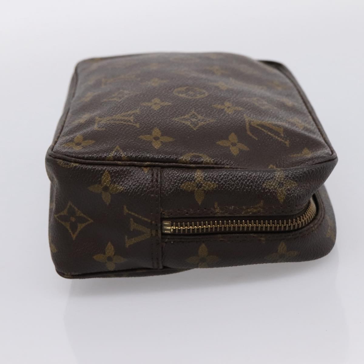 LOUIS VUITTON Monogram Trousse Toilette 23 Clutch Bag M47524 LV Auth BA15817