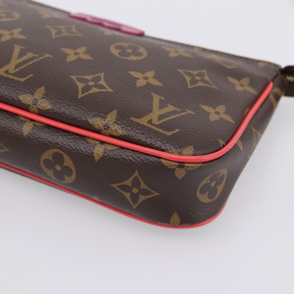 LOUIS VUITTON Monogram Totem Pochette Accessoires Pouch M41669 LV Auth BA15818V