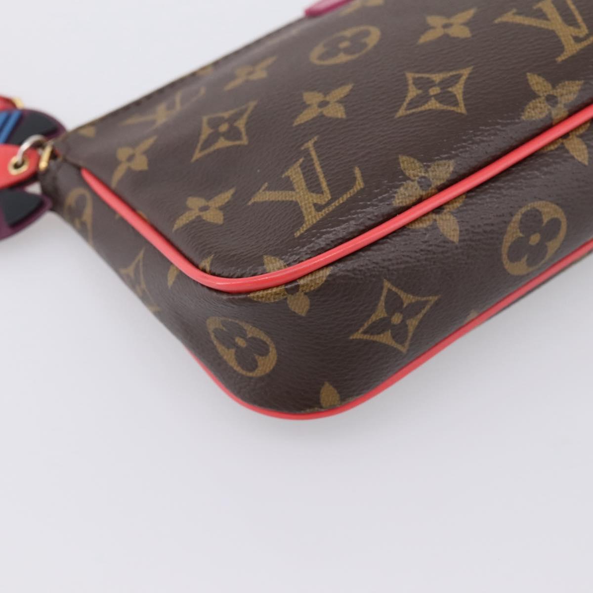 LOUIS VUITTON Monogram Totem Pochette Accessoires Pouch M41669 LV Auth BA15818V
