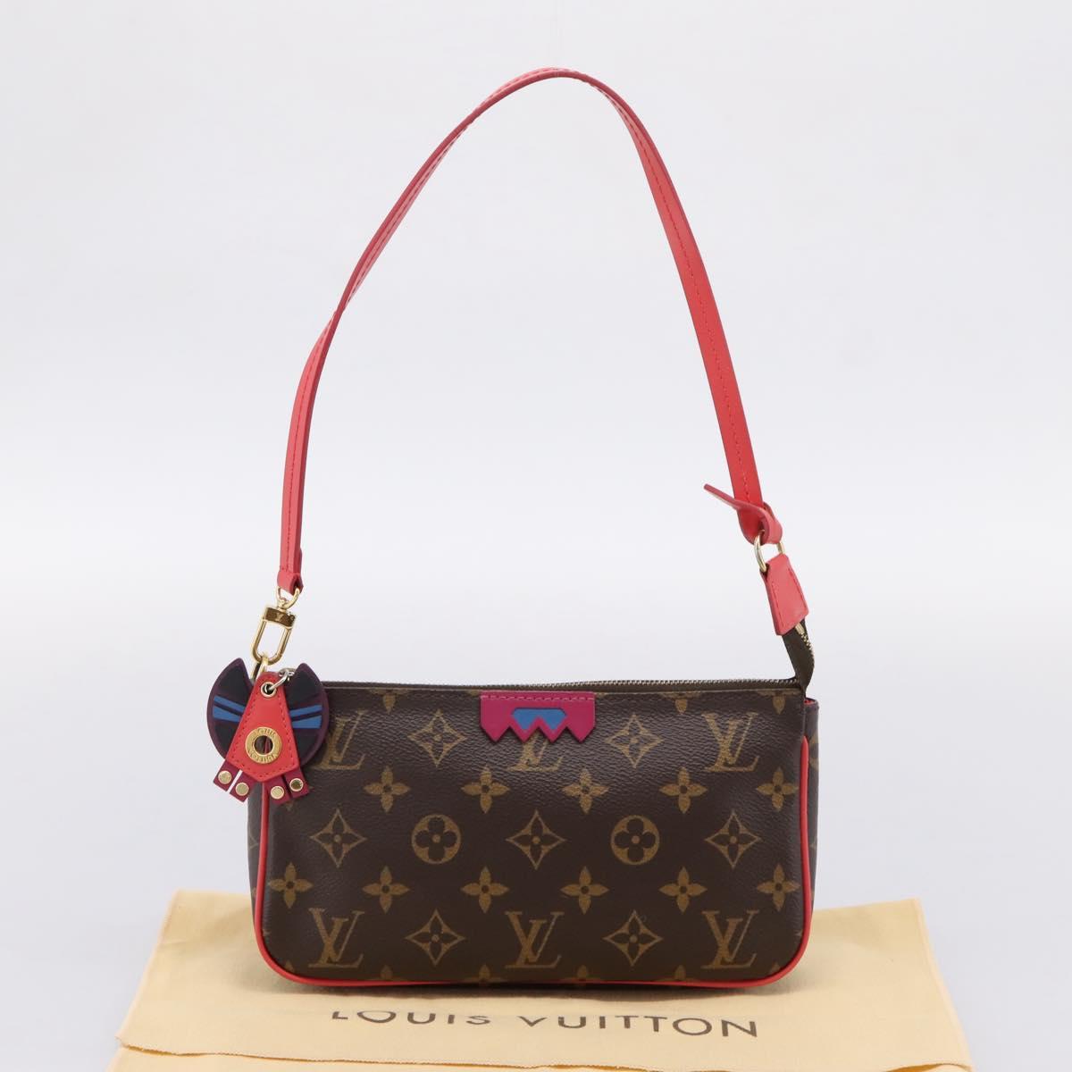 LOUIS VUITTON Monogram Totem Pochette Accessoires Pouch M41669 LV Auth BA15818V