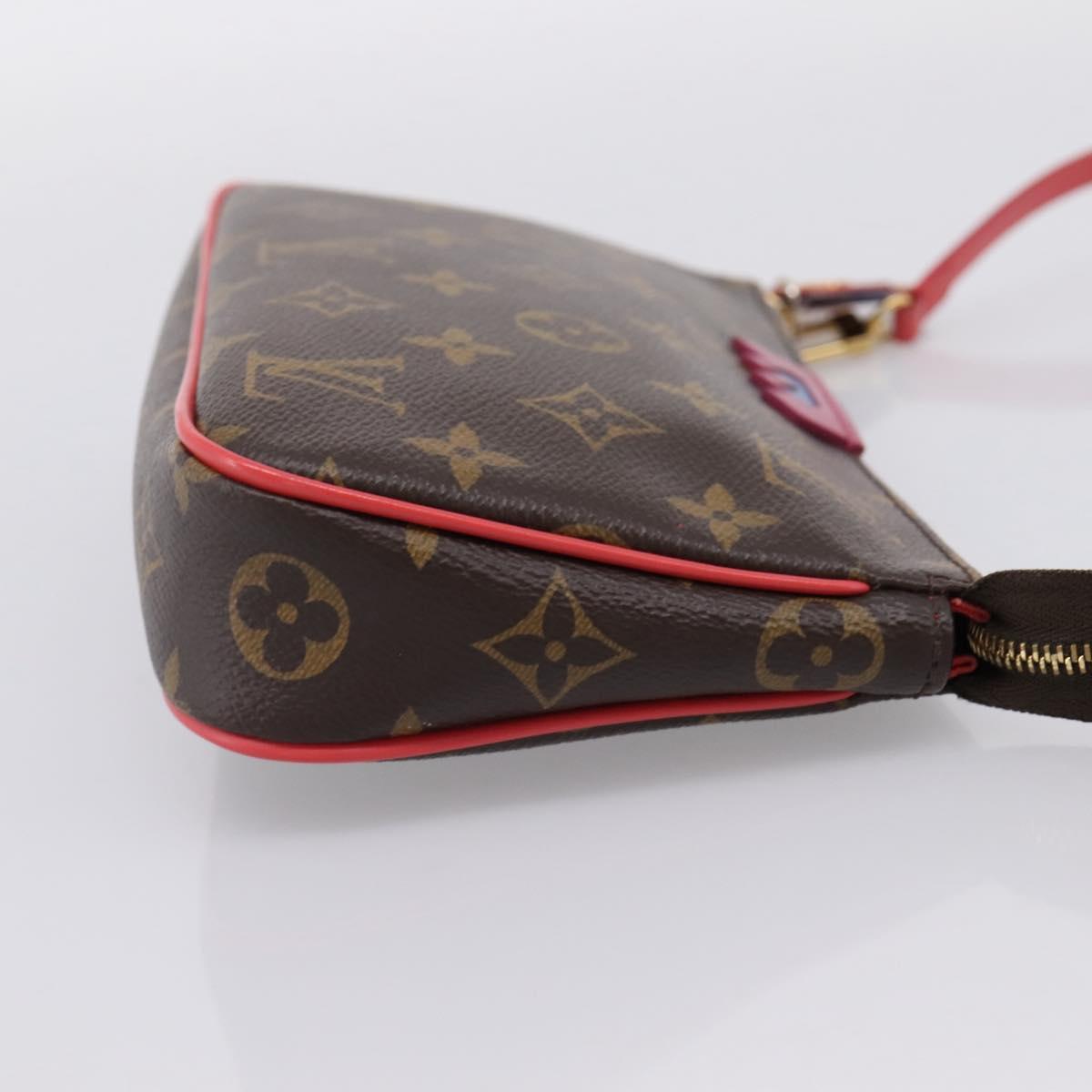 LOUIS VUITTON Monogram Totem Pochette Accessoires Pouch M41669 LV Auth BA15818V