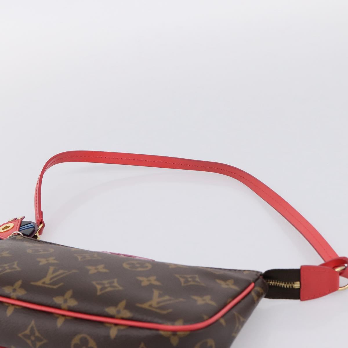 LOUIS VUITTON Monogram Totem Pochette Accessoires Pouch M41669 LV Auth BA15818V