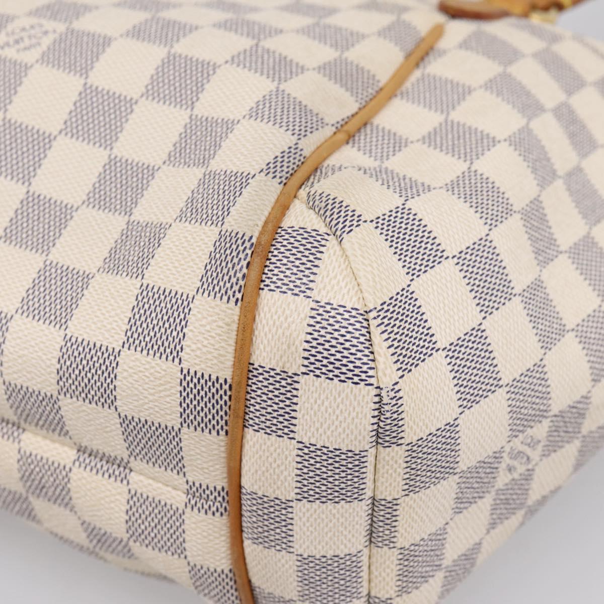 LOUIS VUITTON Damier Azur Totally PM Tote Bag N41280 LV Auth BA15820