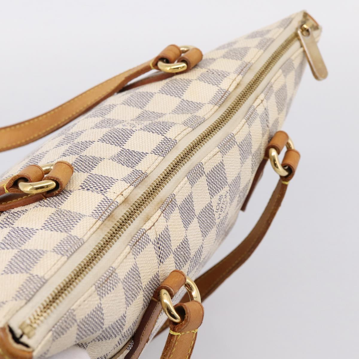 LOUIS VUITTON Damier Azur Totally PM Tote Bag N41280 LV Auth BA15820