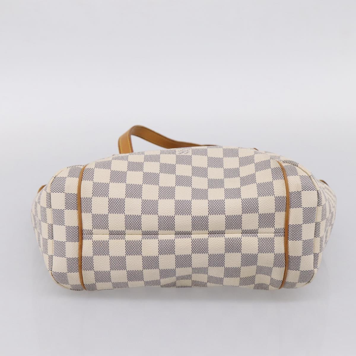 LOUIS VUITTON Damier Azur Totally PM Tote Bag N41280 LV Auth BA15820