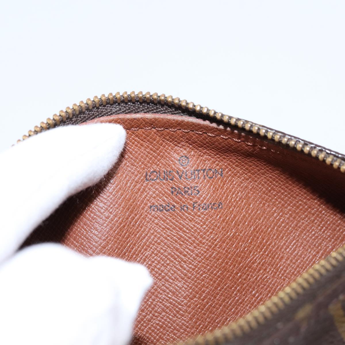 LOUIS VUITTON Monogram Papillon Pouch LV Auth BA15822