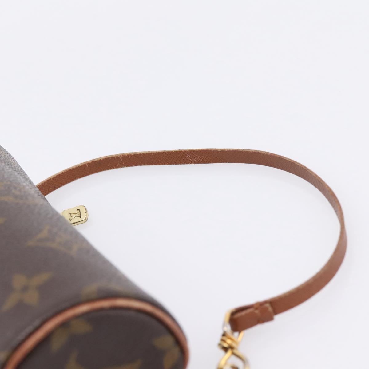 LOUIS VUITTON Monogram Papillon Pouch LV Auth BA15822