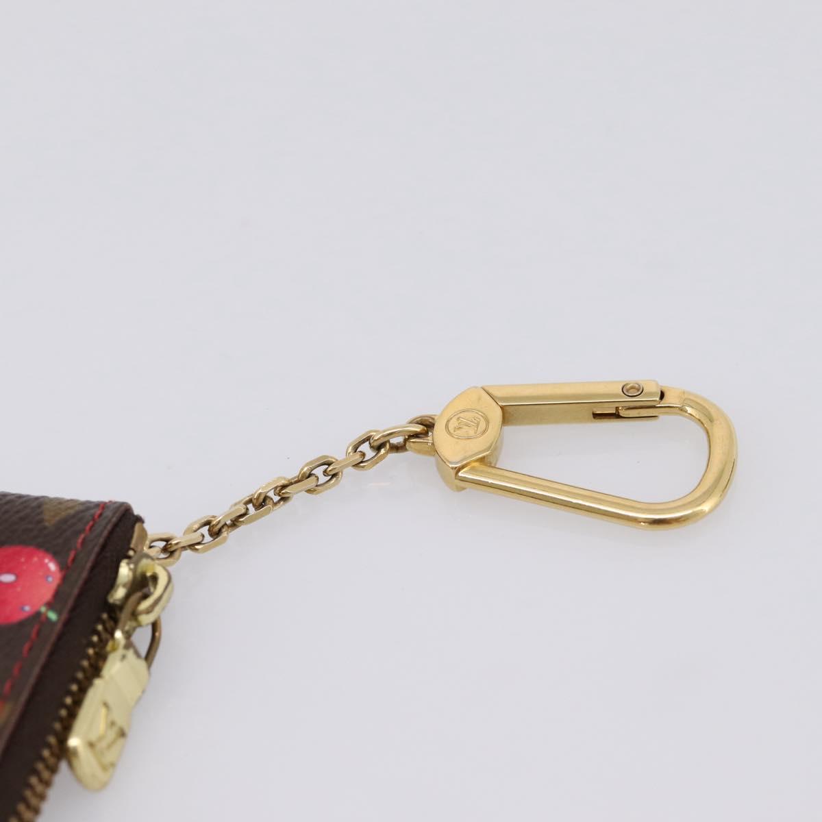 LOUIS VUITTON Monogram Cherry Pochette Cles Coin Purse M95042 LV Auth BA15824V